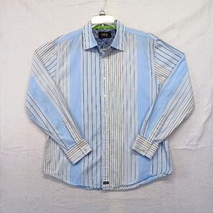 Nick(it) long sleeve shirt men's Sz L